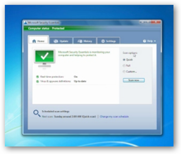 Microsoft Security Essentials – Free Anti Virus Protection Available ...